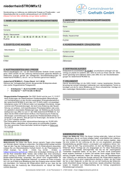 niederrheinSTROMfix12 - Gemeindewerke Grefrath GmbH