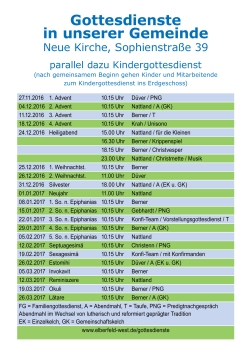 Gottesdienst