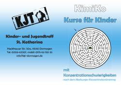 Der neue KimiKo - Kinder- und Jugendtreff St. Katharina