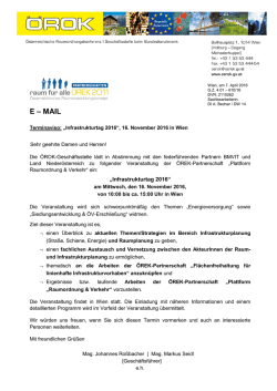 Infrastrukturtag 2016