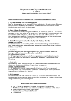 Infozettel Nestgruppe
