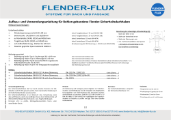 Aufbau - FLENDER-FLUX