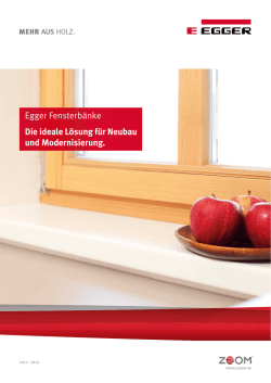 EGGER Fensterb&auml;nke