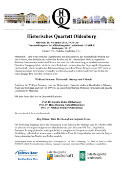 Historisches Quartett Oldenburg