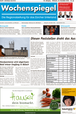 Diesen Poststellen droht das Aus