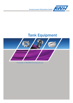 Tank Equipment - Armaturenwerk Hötensleben GmbH