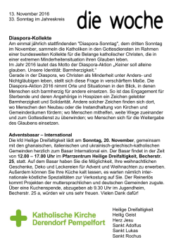 herunterladen! - Katholische Kirche Derendorf Pempelfort