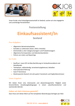 Einkaufsassistent/In