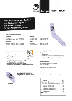 Informationen im Bestellformular