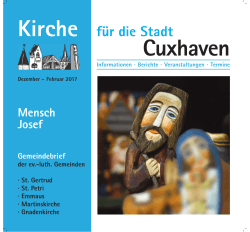 PDF-Download - Ev.-luth. Innenstadtgemeinden Cuxhaven