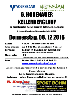 Hohenau - Weinviertler Raiffeisen Laufcup