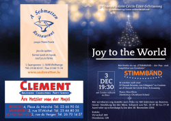 Joy to the World