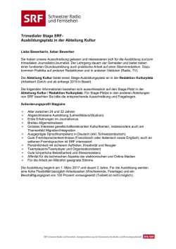 Infoblatt Kultur
