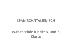 Italienisch