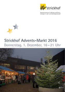 Strickhof Advents