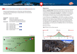Hinterrhein &ndash; Zapporth&uuml;tte &ndash; Hinterrhein
