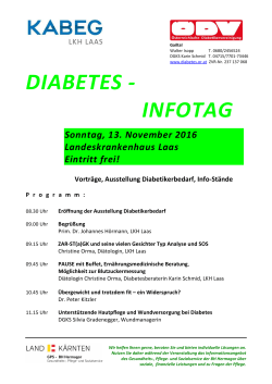 Diabetes-Infotag