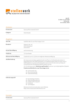 PDF - Stellenwerk D&uuml;sseldorf