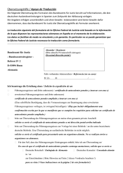 Übersetzungshilfe / Apoyo de Traducción