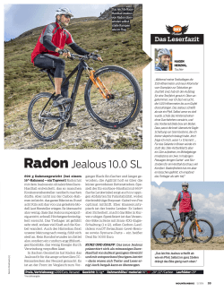 Radon Jealous 10.0 SL - radon bikes | jealous