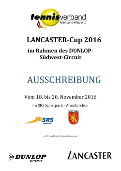 LANCASTER-Cup 2016