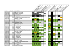 Terminplan