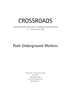 crossroads - Mozarteum