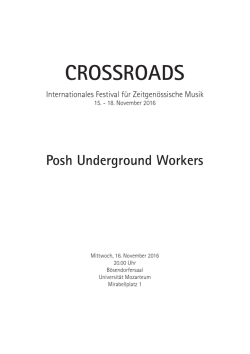 crossroads - Mozarteum