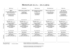 W47 als PDF - Menuplan - Berufsfachschule Winterthur