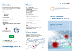 Informationen &uuml;ber das Programm erhalten Sie hier