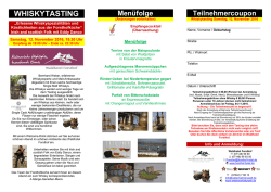 Info- und Anmeldeflyer