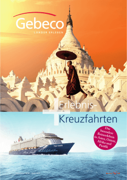 Erlebnis-Kreuzfahrten mit TUI Cruises