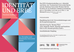IDENTIT&auml;T UND ErBE