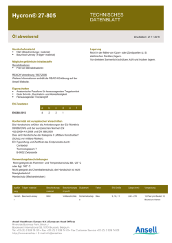 Hycron&reg; 27-805 - Ansell Catalogue