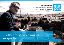 zum Programm - Icopal GmbH