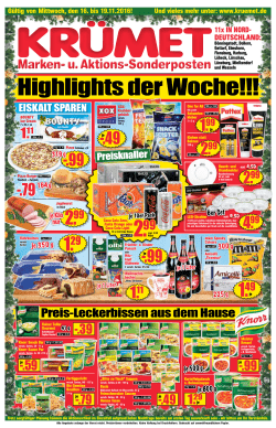 Highlights der Woche!!!