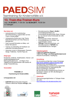 13. Train-the-Trainer-Kurs