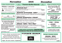 November + Dezember 2016