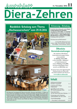 Inhalt - Diera