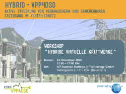 Hybride virtuelle Kraftwerke