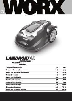 Manual Worx Landroid M