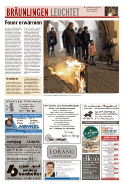 Feuer erw&auml;rmen