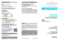 Kurstruktur und Anmeldung
