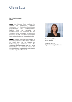 Dr. Petra Linsmeier