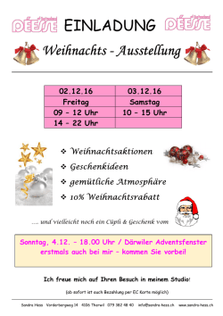 Deesse Weihnachtsausstellung 16