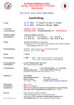 Hellmann-Pokal in Vetschau