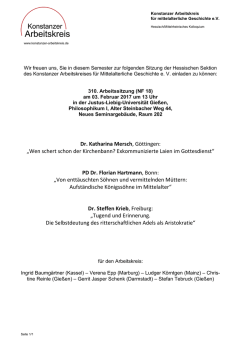 Dr. Katharina Mersch, G&ouml;ttingen - Justus-Liebig