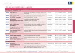 ikt- und medienkompetenz, e-learning - TSN