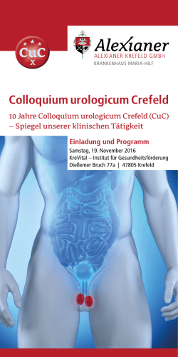 Colloquium urologicum Crefeld