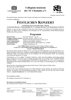festlichen konzert
